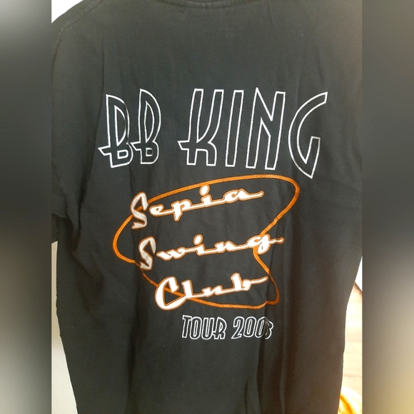 Authentic Rare Vintage BB King Concert Tee Shirt - Picture 2 of 4